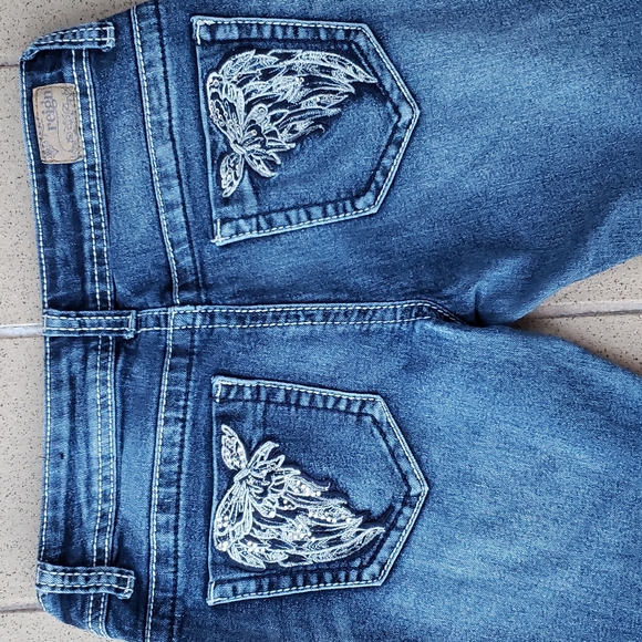 Reign Jeans Reign Blingy Skinny Stretch Jeans Size 7 27 X 28 Poshmark